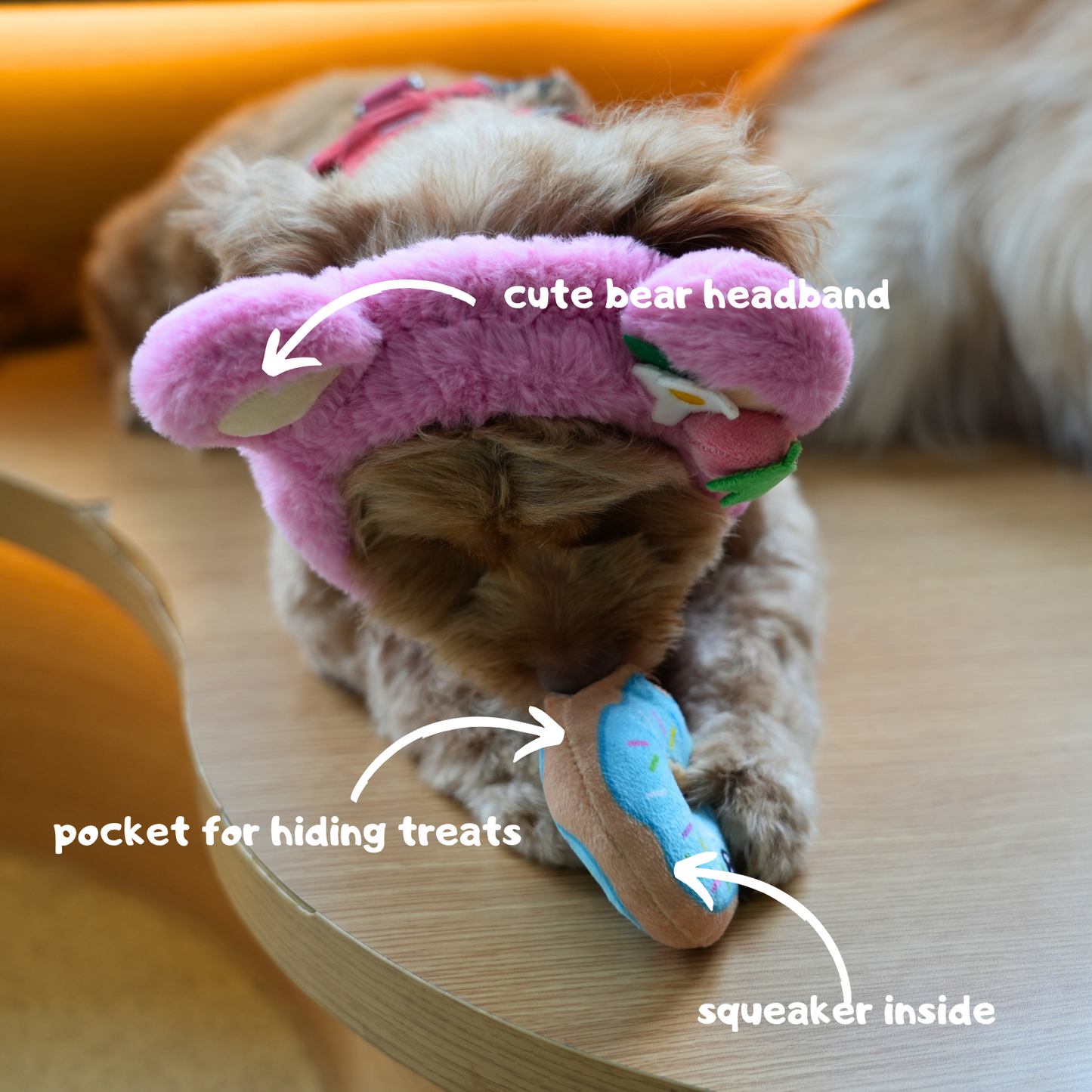 Donut Snuffle Toy | Interactive Sniffing Mat for Treat Hiding