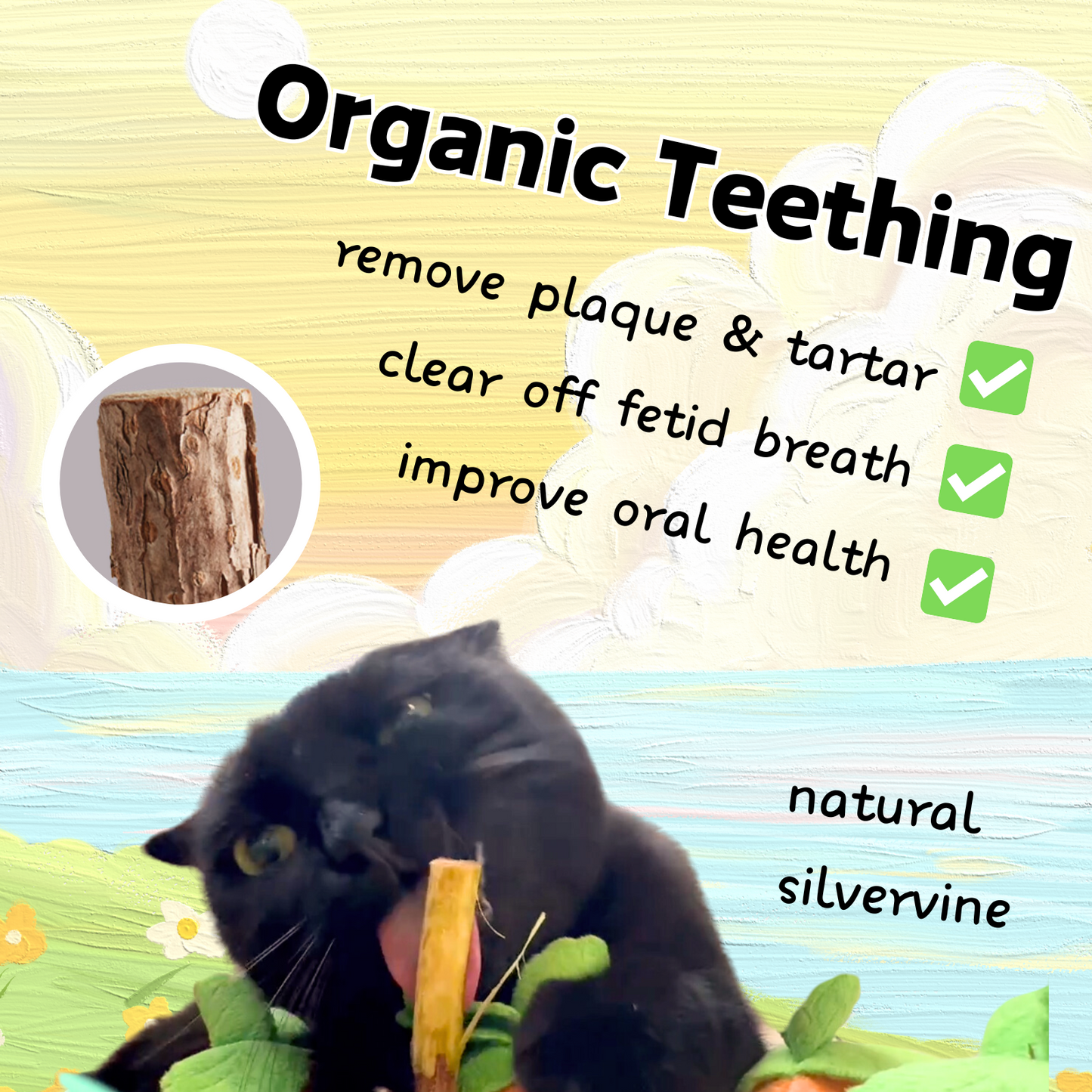 Carrot Garden Toy Set | 12 Refillable Catnip Carrots with Feather Pineapple & Catnip Tea Bags